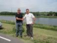 Marie Biemans en Arno van Pelt winnaars 3e vrije hengel 2014 (Small)
