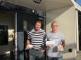 Winnaars snertwedstrijd 2014 Ben Hermus en Marie Biemans (Small)