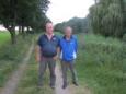 Winnaars zomeravond wedstrijd van 2014 Joop Vos en Ad Groeneveld (2) (Small)